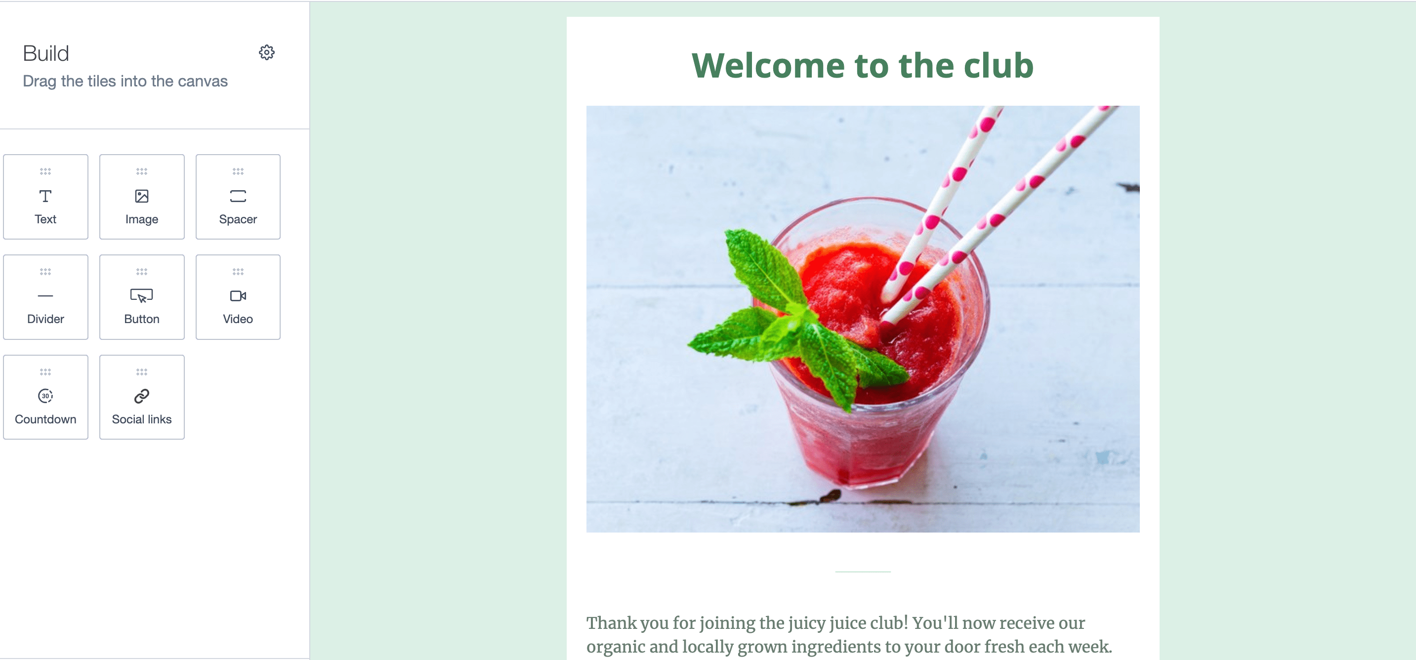 Welcome to the email marketing service club